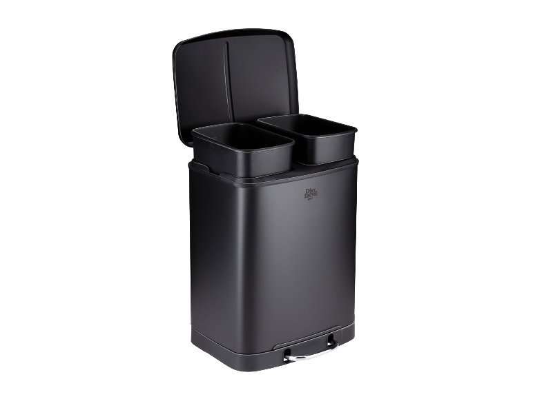 Treteimer 2 x 12 L, Soft-Close