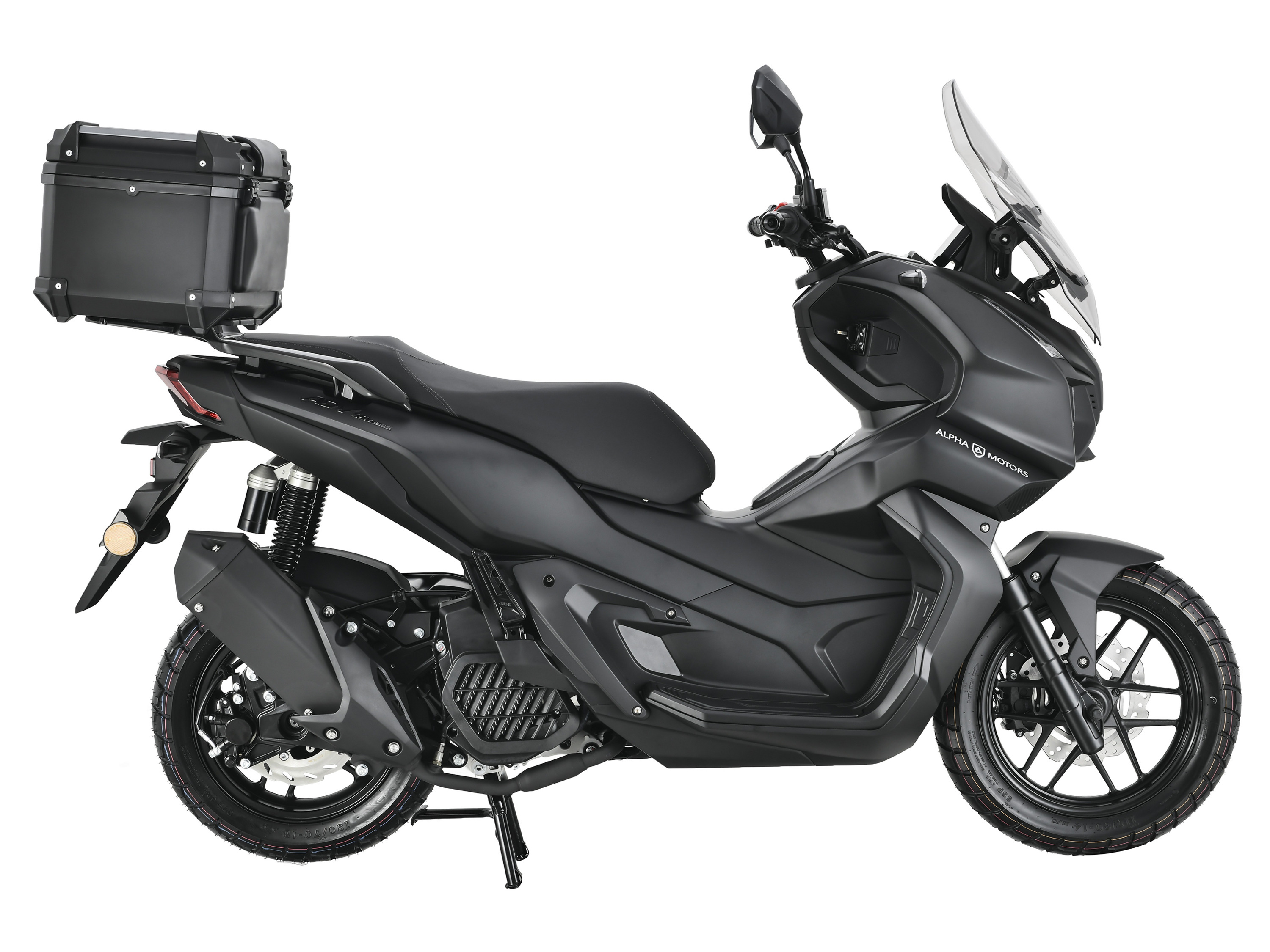 Alpha Motors Motorroller ADV X-treme 125 ccm EURO 5+ (mit/ohne Topcase), 125 ccm, 90 km/h, Euro 5 – Bild 4 von 4