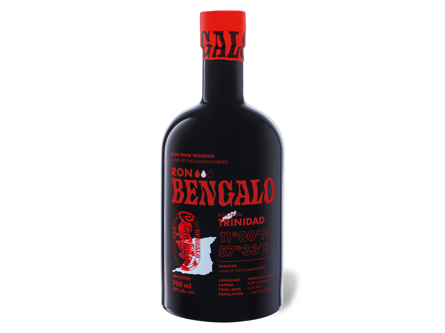 Ron Bengalo Trinidad Rum 40% Vol online kaufen | LIDL
