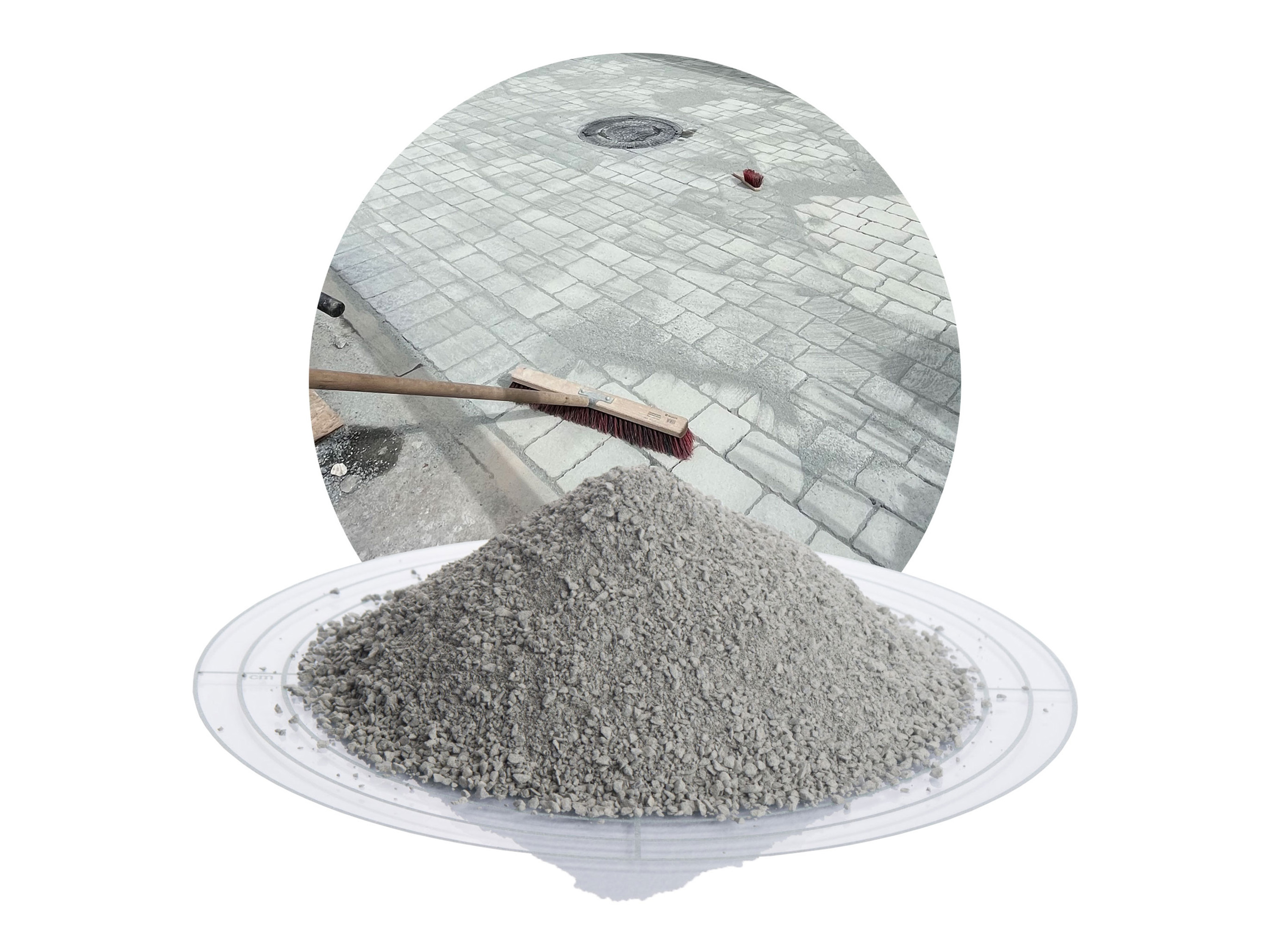 SCHICKER MINERAL Diabas Fugensand (0-2 mm, 25 kg, Grau)