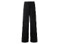 Schwarze, flauschige Loungehose mit Kordelzug in der Taille.