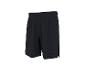 Schwarze Sportshorts mit elastischem Bund und dezentem Logo.