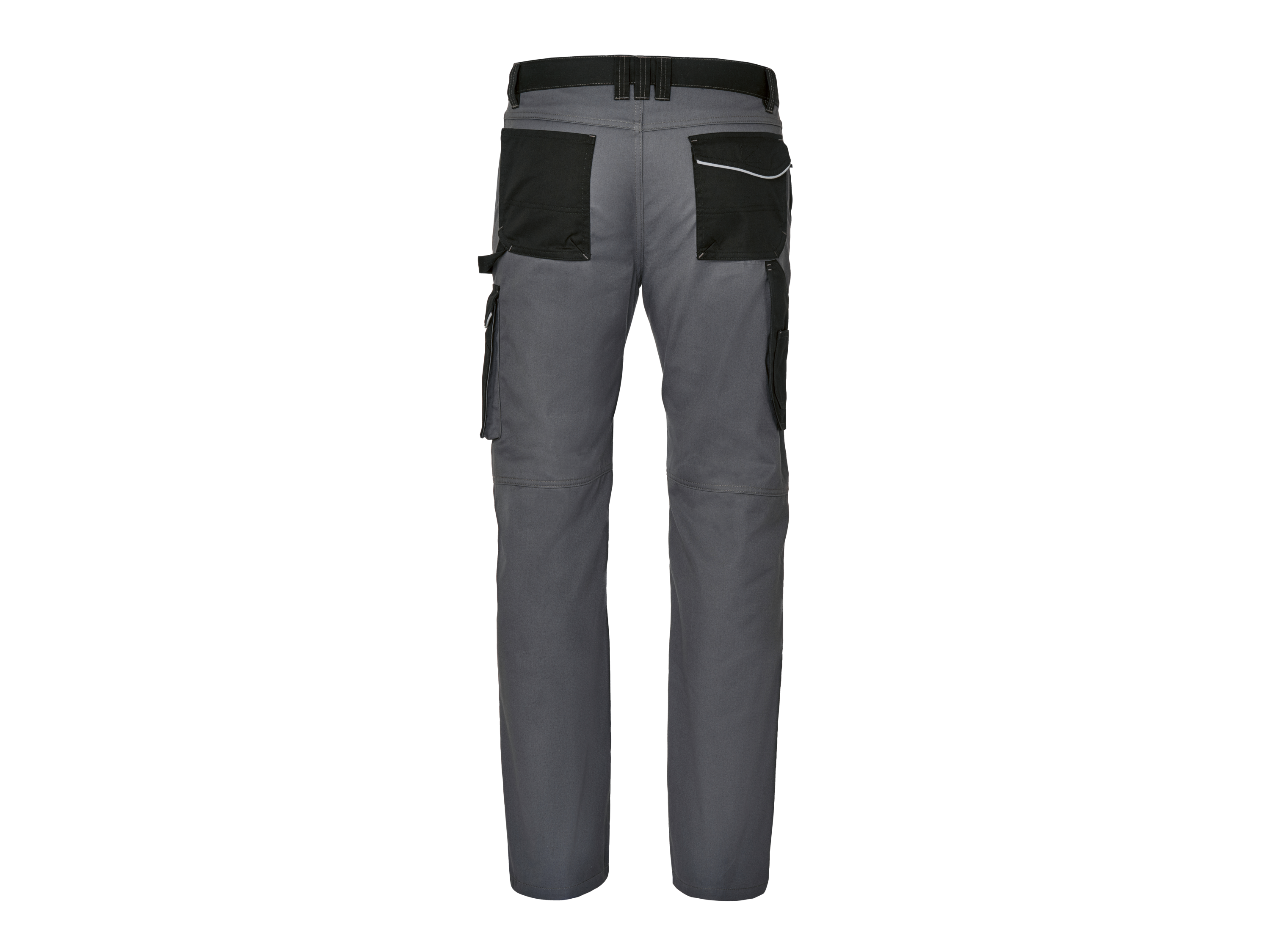 Thumbnail - PARKSIDE PERFORMANCE® Herren Arbeitsbundhose, mit CORDURA® Knieverstärkung (grau/schwarz, 58)