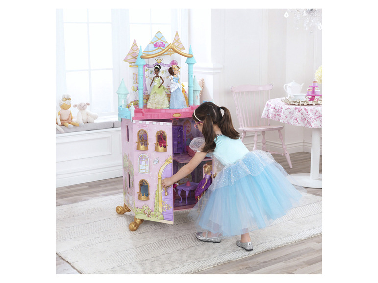 Gehe zu Vollbildansicht: KidKraft Puppenhaus »Disney Princess Dance & Dream Castle«, mit drei Melodien - Bild 3