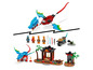 LEGO Ninjago Set mit Drachen, Minifiguren und Motorrad