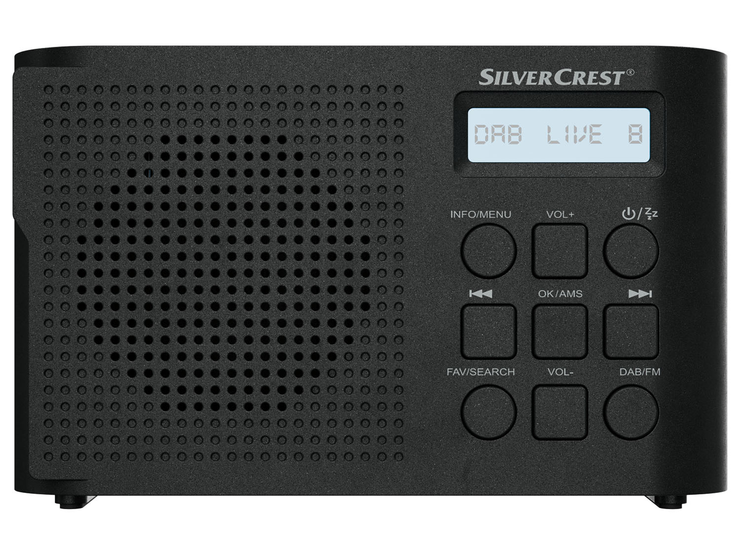 1.5 B1« SILVERCREST® Radio DAB+ »SDR Taschenradio