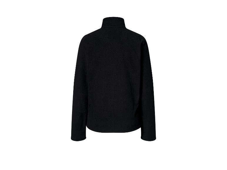 Schwarze Jacke mit Stehkragen, Rückansicht