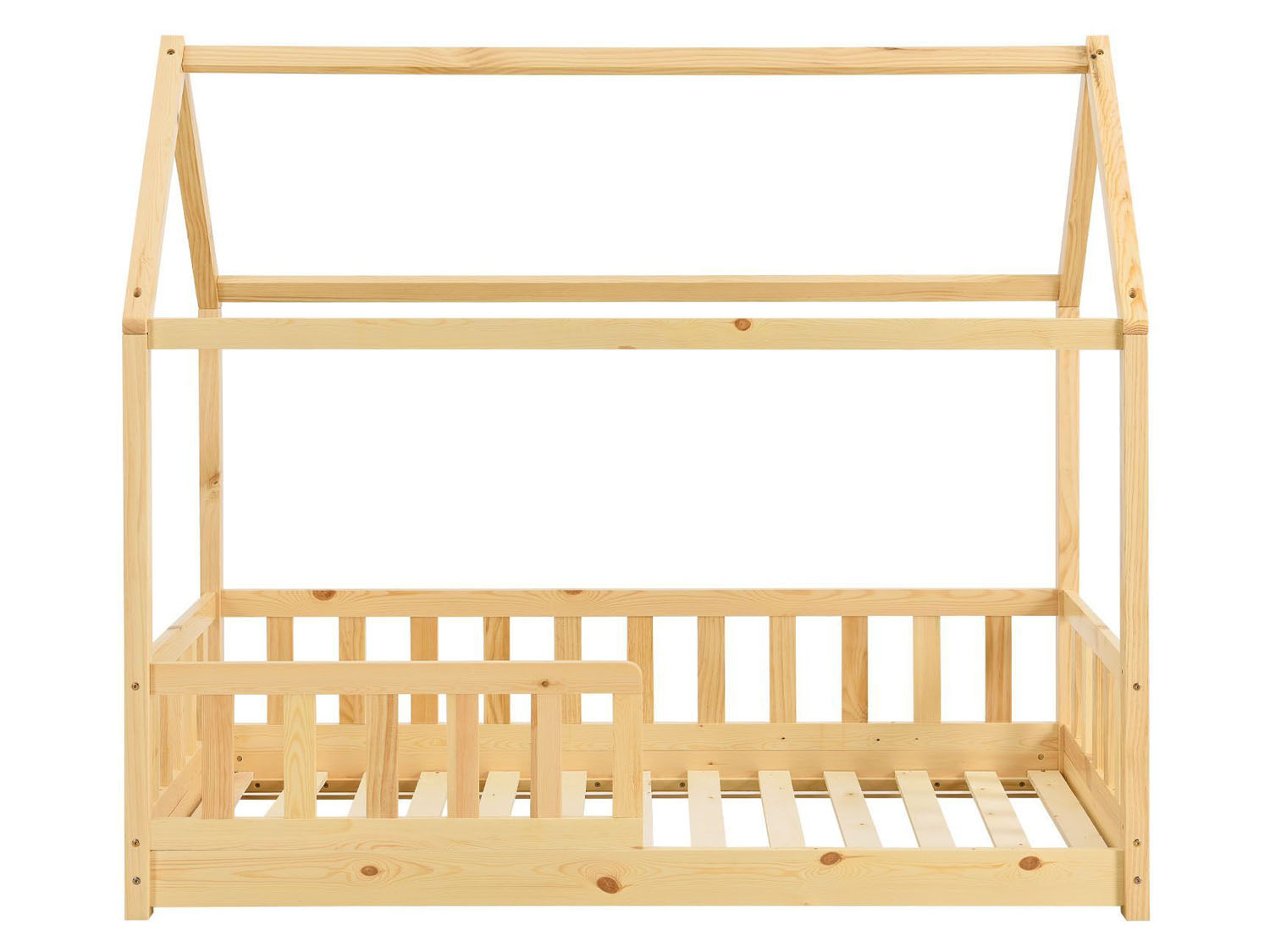 JUSKYS Kinderbett Marli_STR_OS (Natur, 160 x 80 cm) – Bild 3 von 4