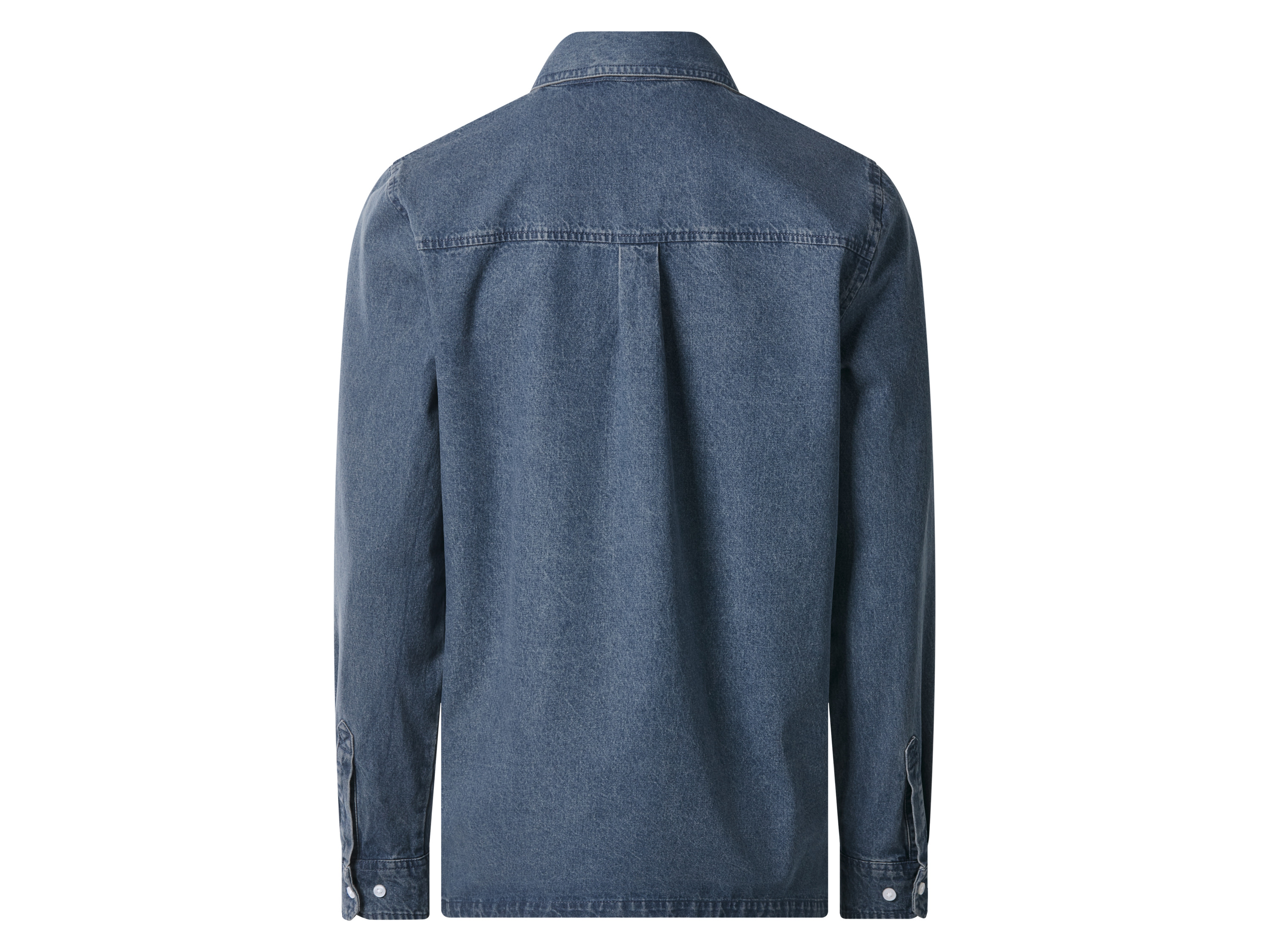 ESMARA MEN Herren Jeanshemd (XL (56/58)) – Bild 3 von 4