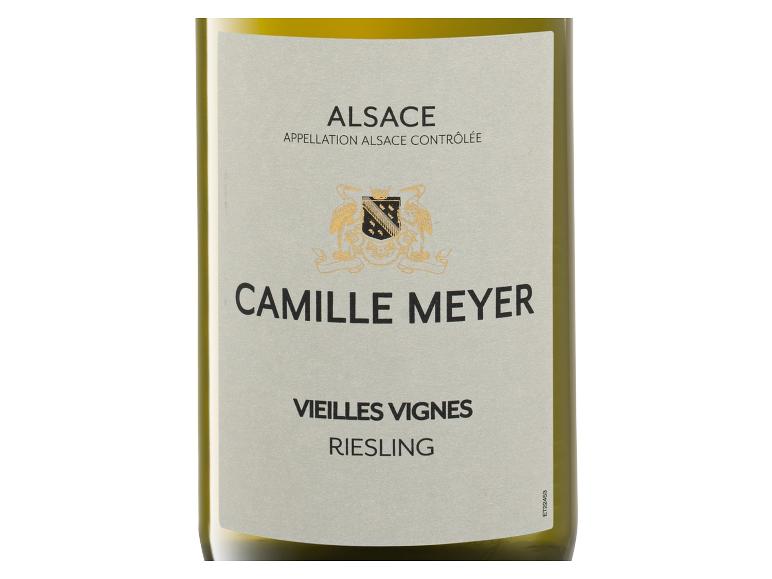 Etikett des Weißweins Camille Meyer Alsace Vieilles Vignes Riesling
