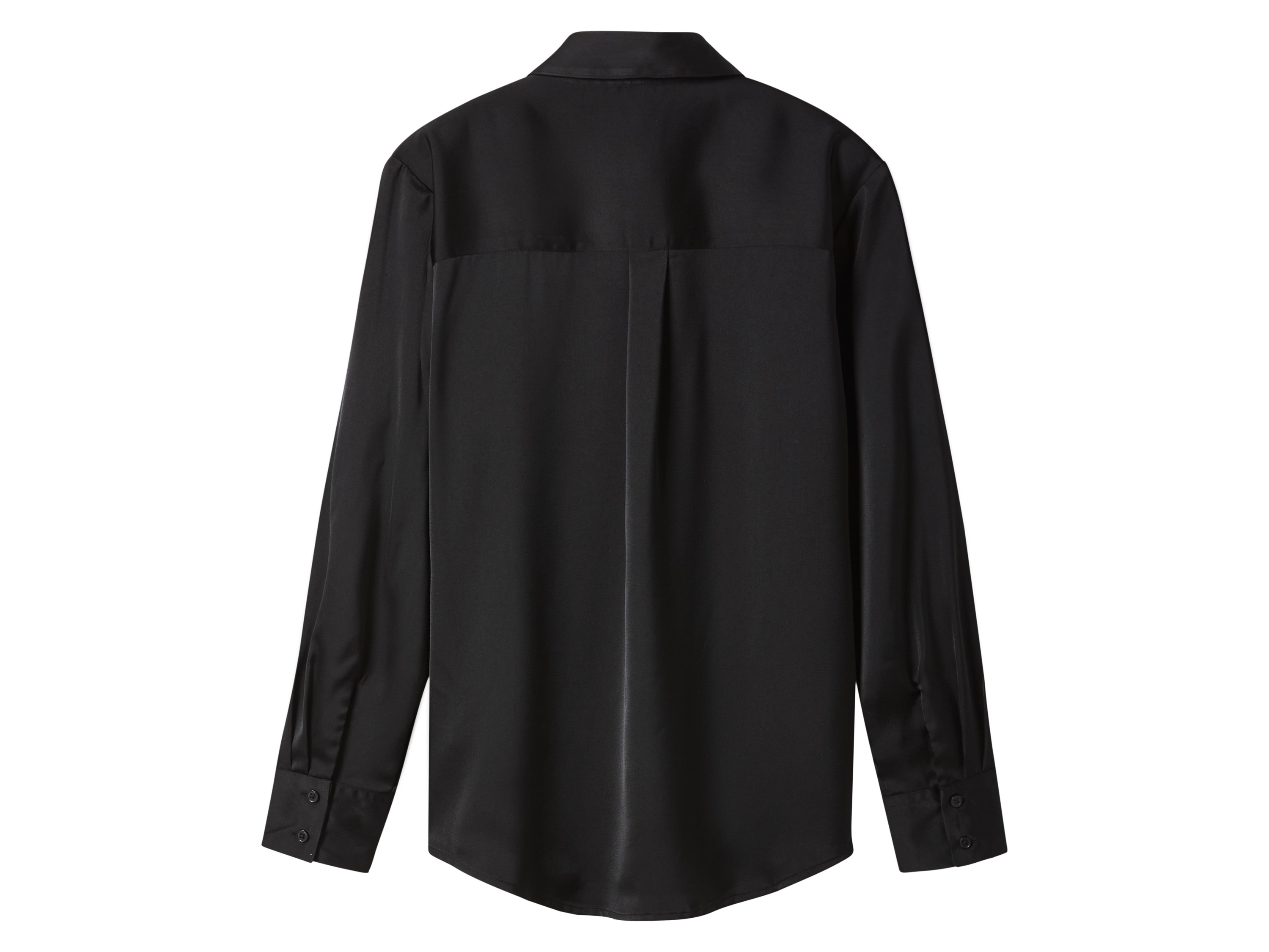 Thumbnail - esmara® Damen Satin-Bluse (Schwarz, 42)