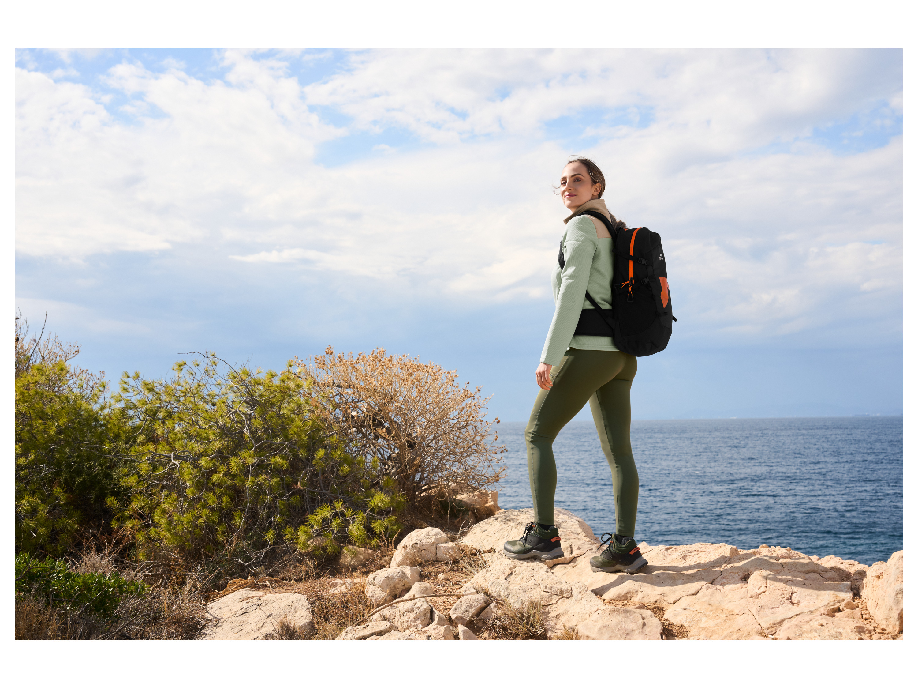 Thumbnail - CRIVIT Damen Jacke Strickfleece (Mint, XS(32/34))