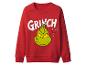 Rotes Sweatshirt mit Grinch und Zuckerstangen
