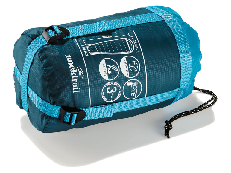 Gehe zu Vollbildansicht: Rocktrail Leichtgewicht Schlafsack, mit 2-Wege-Reißverschluss - Bild 28