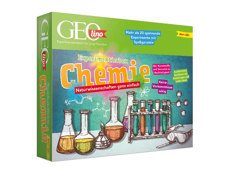 GEOlino Chemie Experimentierkasten für junge Forscher, Alter 10+