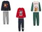 Drei Kinderpyjama-Sets mit Iron Man, Mickey Mouse und Paw Patrol.