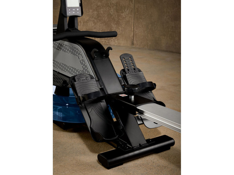 CRIVIT Wasser-Rudermaschine, mit Multifunktionsdisplay, für ein intensives Full-Body-Workout | Rudergeräte
