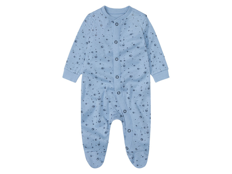 Gehe zu Vollbildansicht: lupilu Baby Jungen Schlafoverall, aus reiner Bio-Baumwolle - Bild 2
