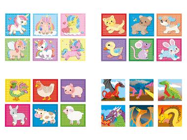 Playmais Little Mosaic, mit farbenfrohen Motiven