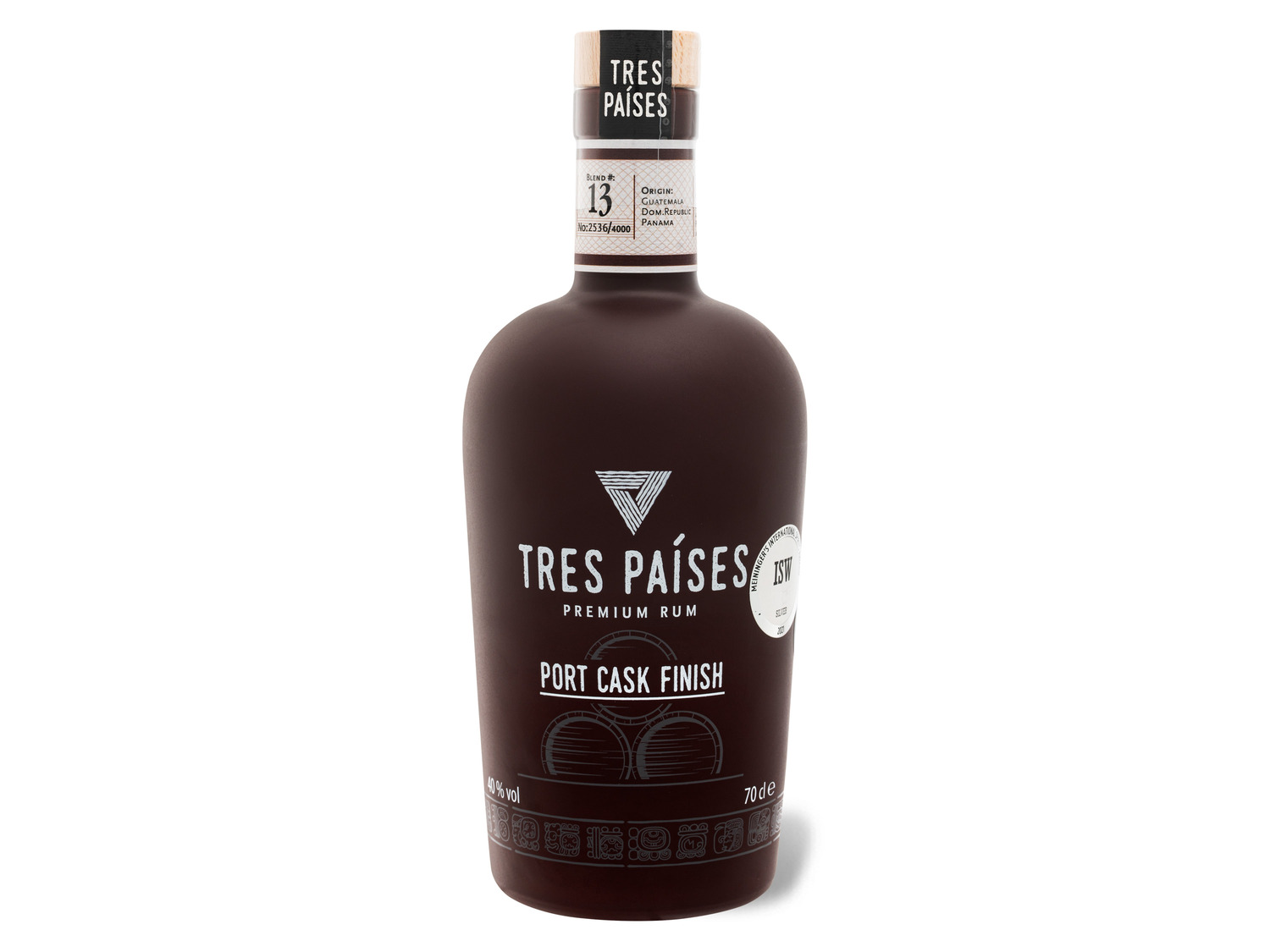 Tres Paises Port Cask Finish Rum 40% Vol | LIDL