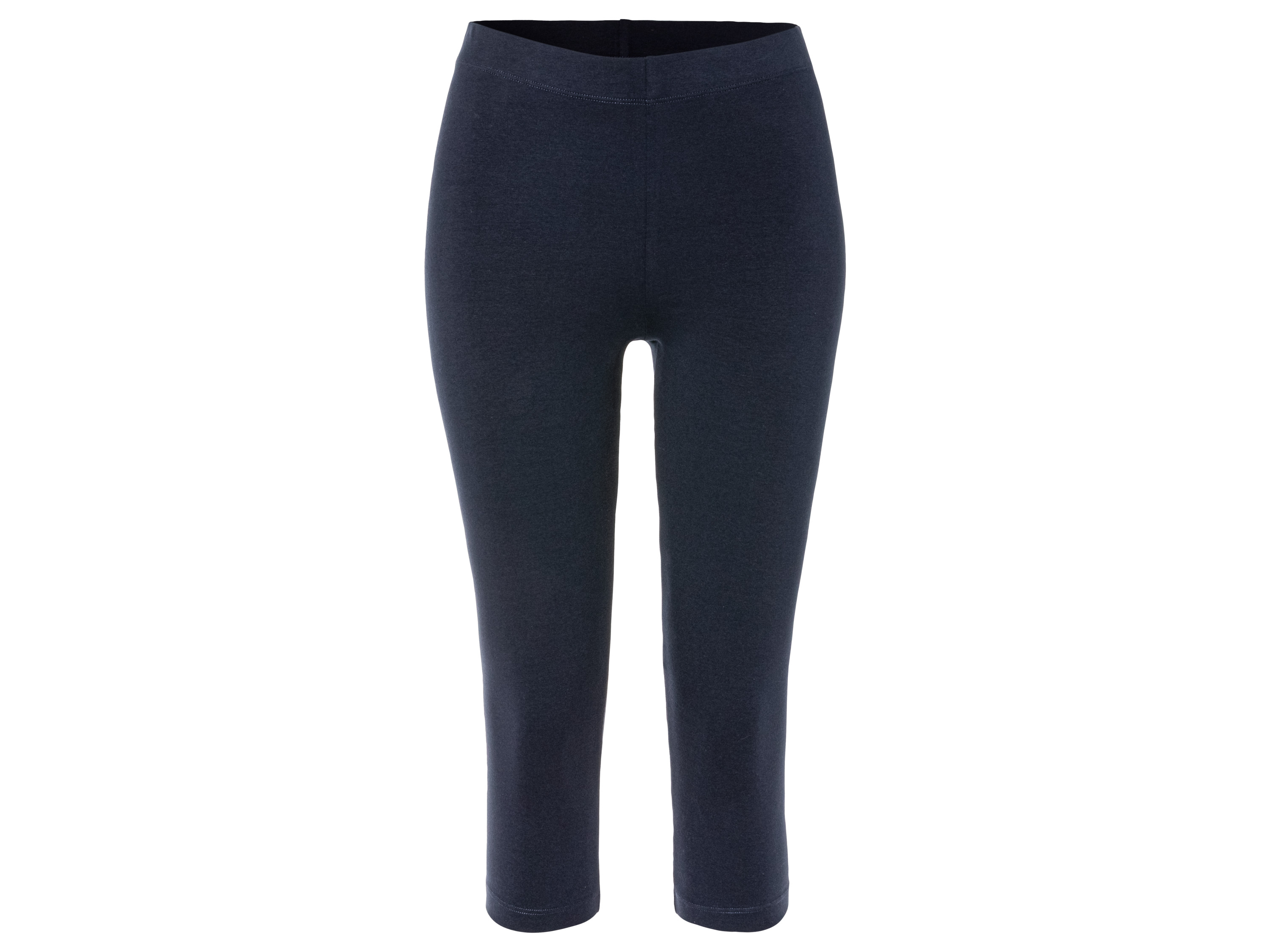 esmara® Damen Leggings Capri (Navy, S (36/38)) | 04335747002588
