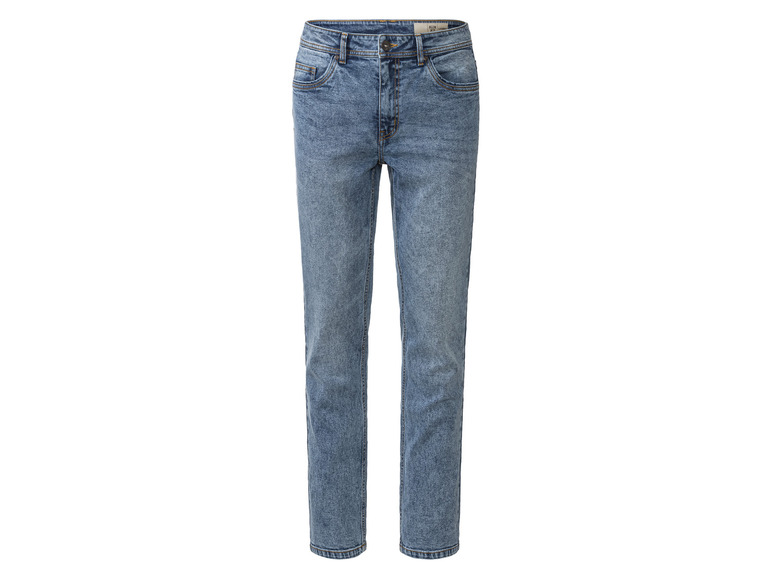 Gehe zu Vollbildansicht: LIVERGY® Herren Jeans, Slim Fit, mit hohem Baumwollanteil - Bild 2