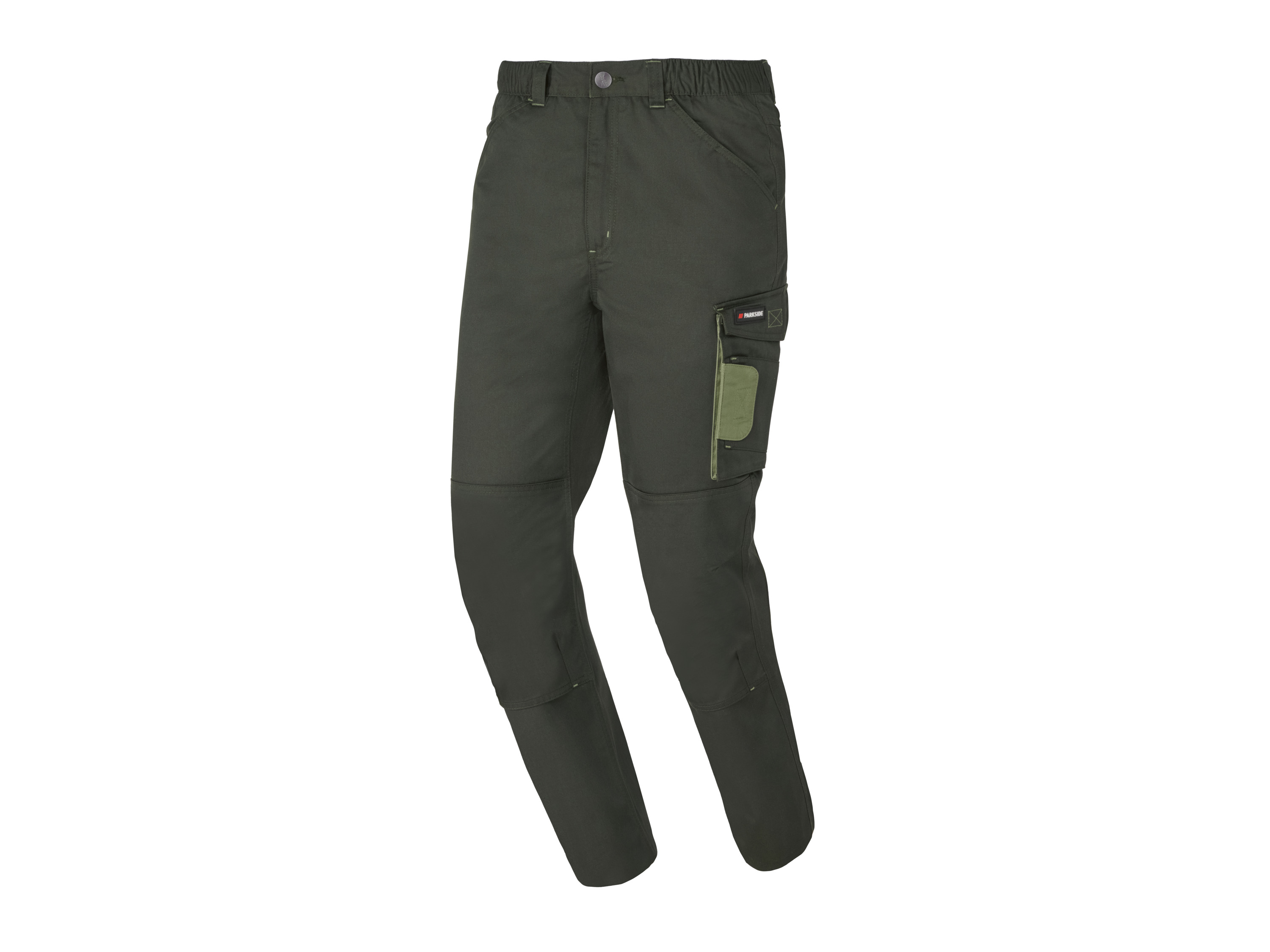PARKSIDE® Herren Arbeitsbundhose (Dunkelgrün, 58)