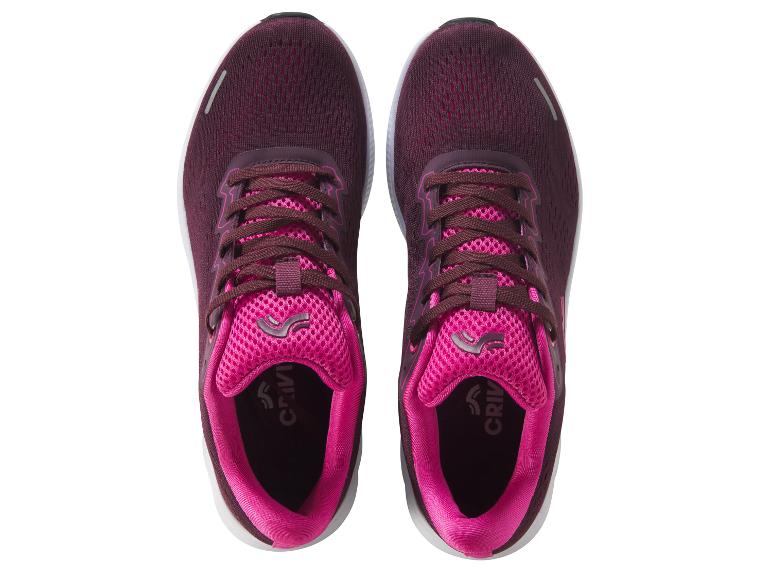 Paar Crivit Sportschuhe, bordeaux und rosa