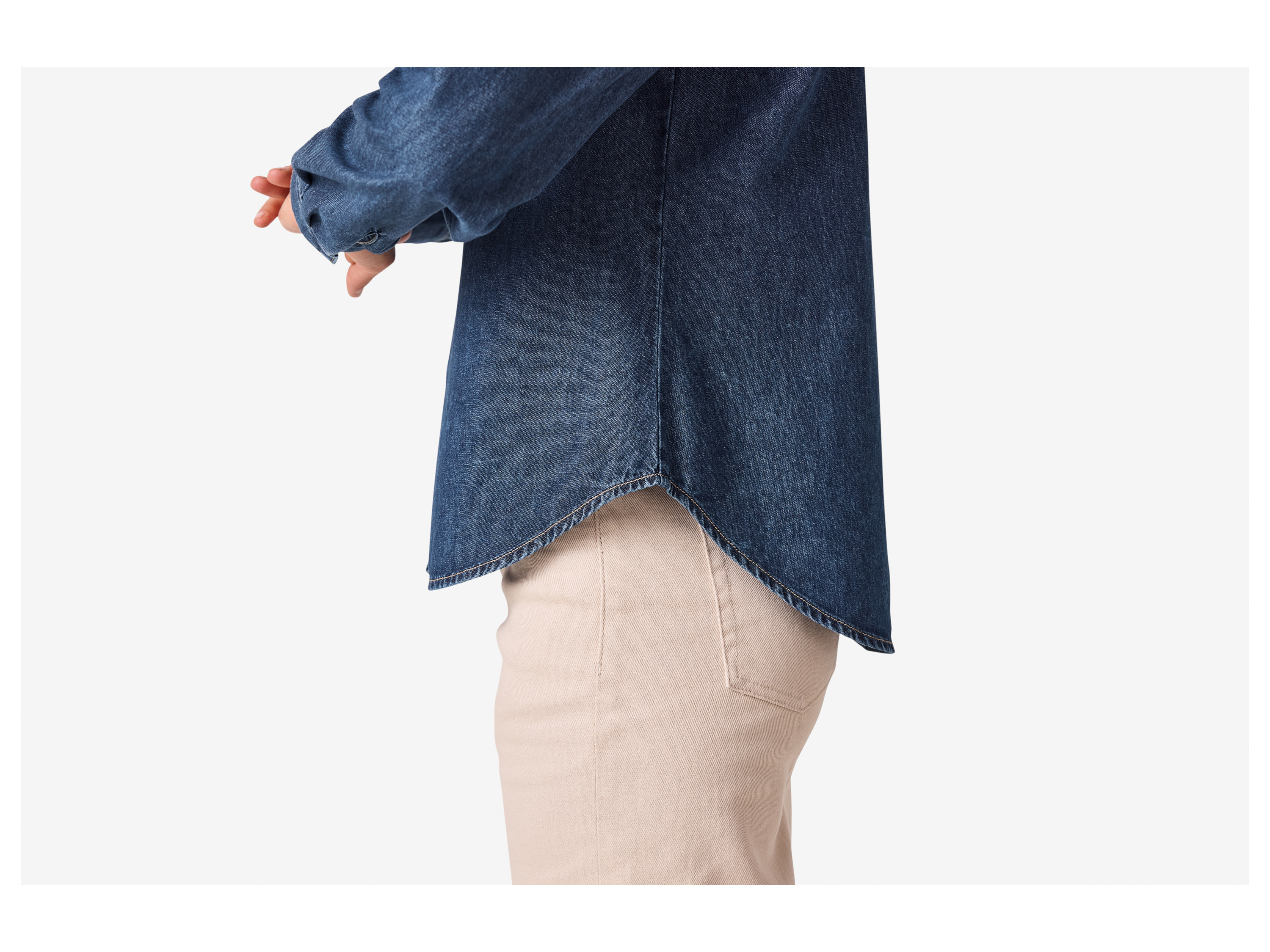 Thumbnail - esmara® Damen Jeanshemd (Blau, 44)