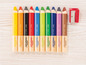 Farbstifte-Set von CRelando mit Spitzer