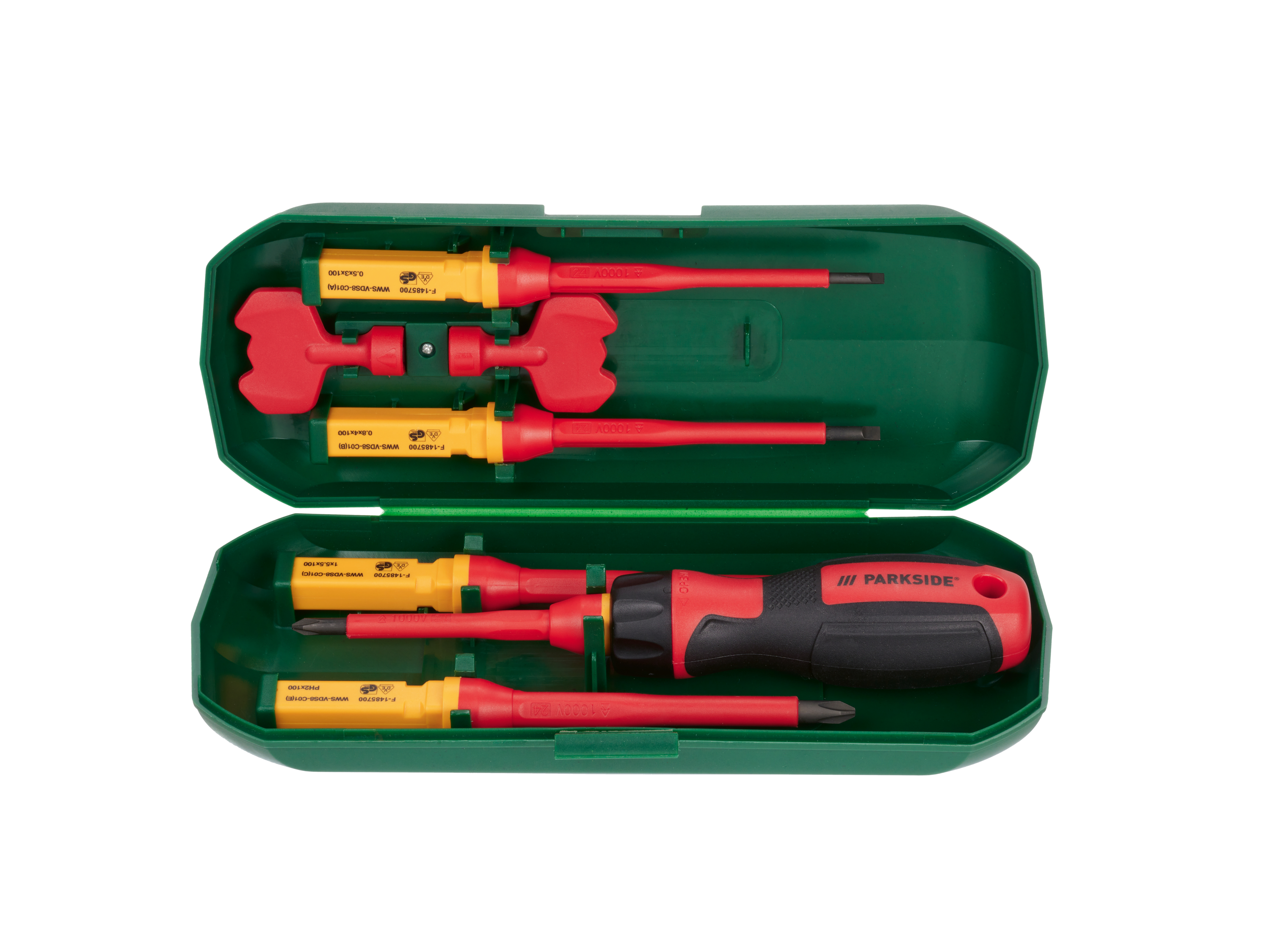 PARKSIDE® 1000 V Schraubendreher- Wechselklingen-Set, 8-teilig – Bild 3 von 4