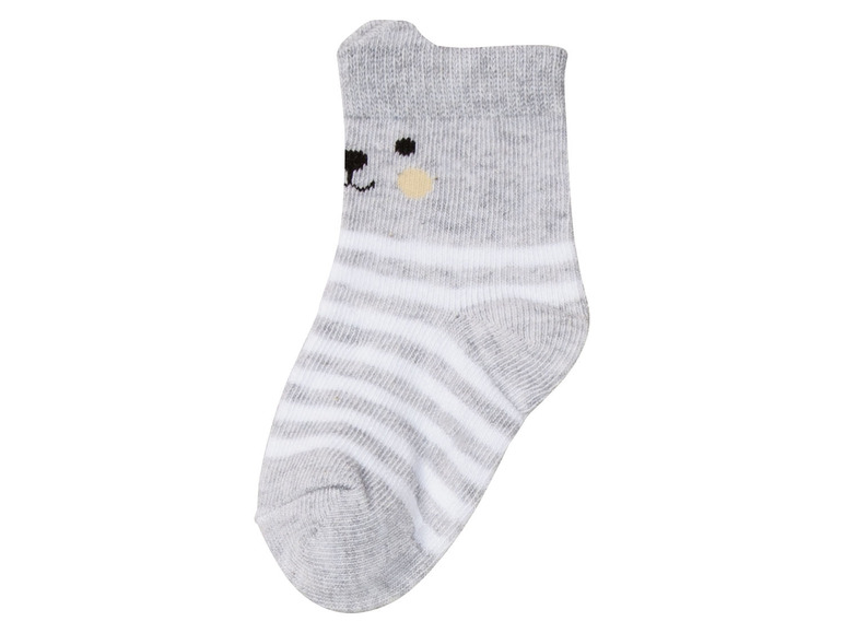 Gehe zu Vollbildansicht: lupilu® Baby Socken, 5 Paar, mit Bio-Baumwolle - Bild 7