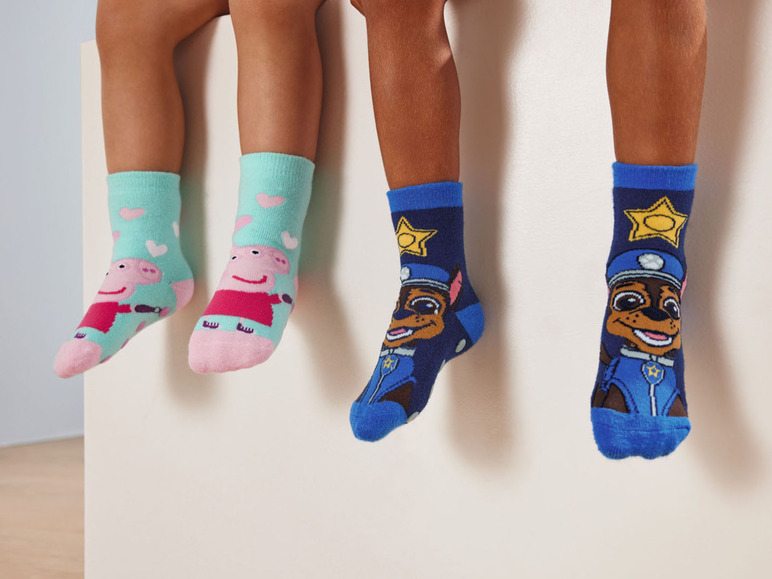 Gehe zu Vollbildansicht: Kinder-Socken, 2 Paar, mit Motiv - Bild 16