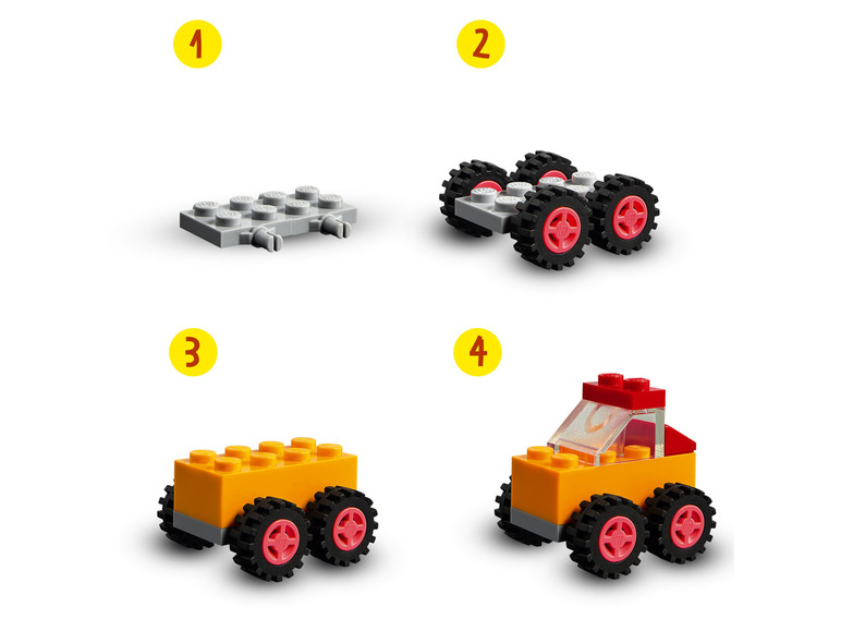Gehe zu Vollbildansicht: LEGO® Classic 11014 »Steinebox mit Rädern« - Bild 6