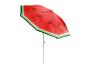 Strandschirm mit rotem und grünem Wassermelonen-Design