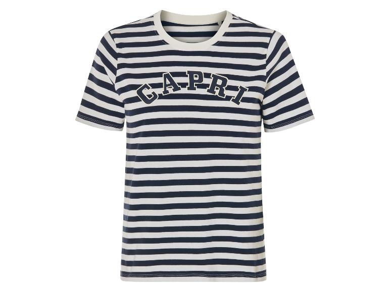 Damen T-Shirt, aus reiner Baumwolle