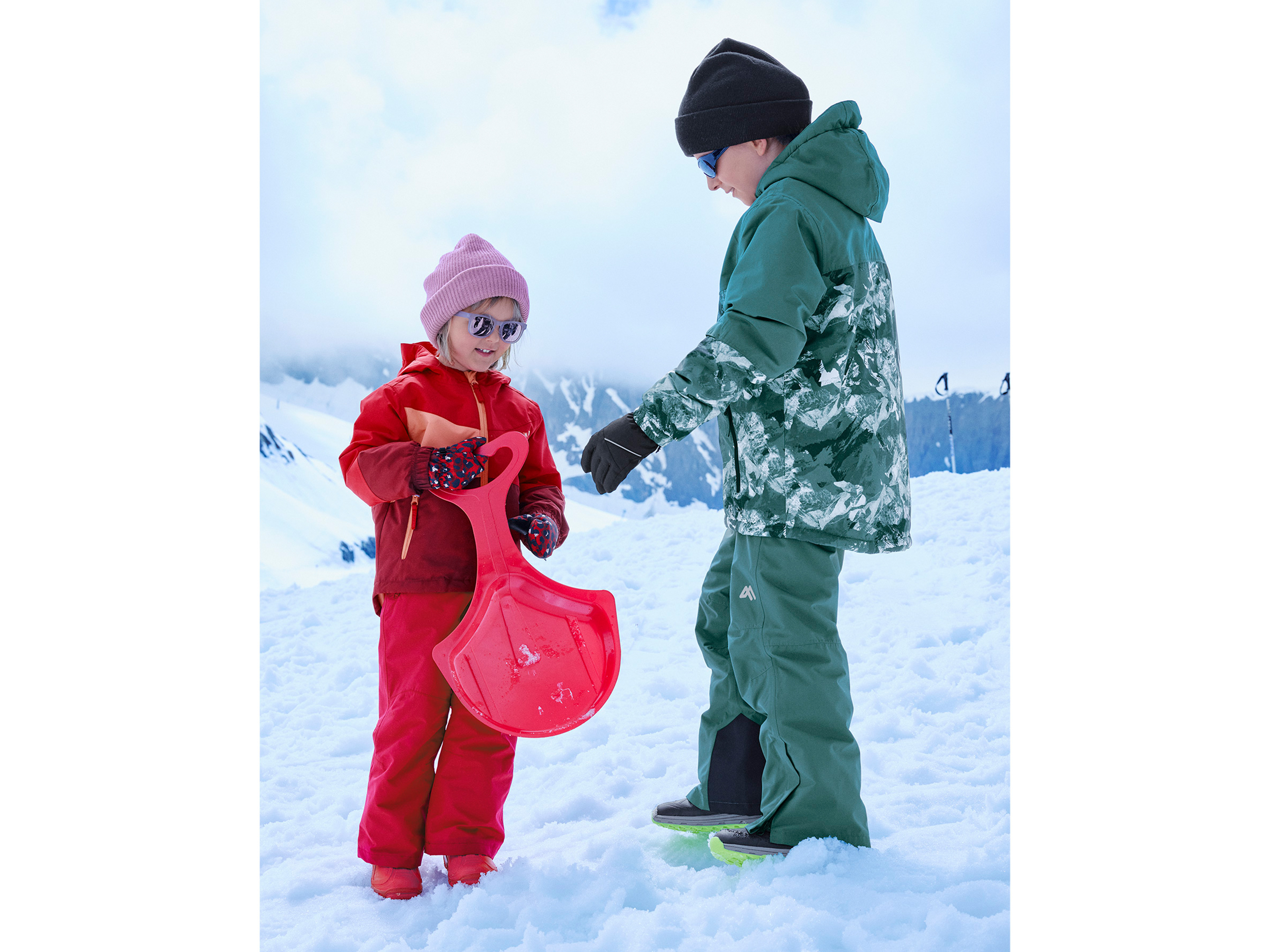 LUPILU® Kleinkinder LED-Winterstiefel (Rot, 27) – Bild 2 von 4