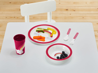 ERNESTO® Kinder-Geschirr-Set, 5-teilig, BPA-frei