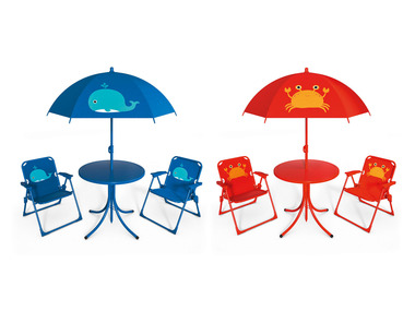 LIVARNO home Outdoor, Kindersitzgruppe mit Schirm