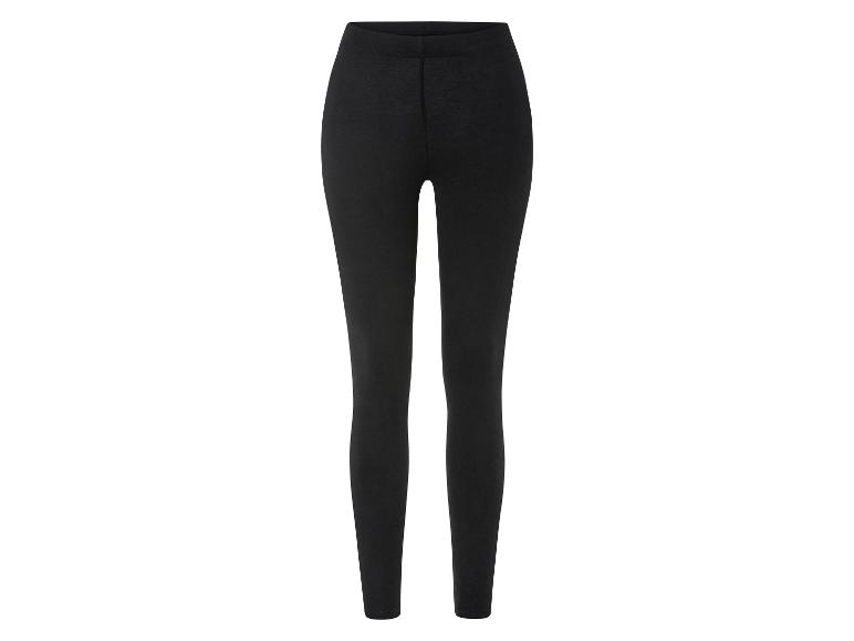 Schwarze Leggings für Damen.