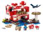 LEGO Minecraft Set mit Pilzhaus, Figuren und Tieren.