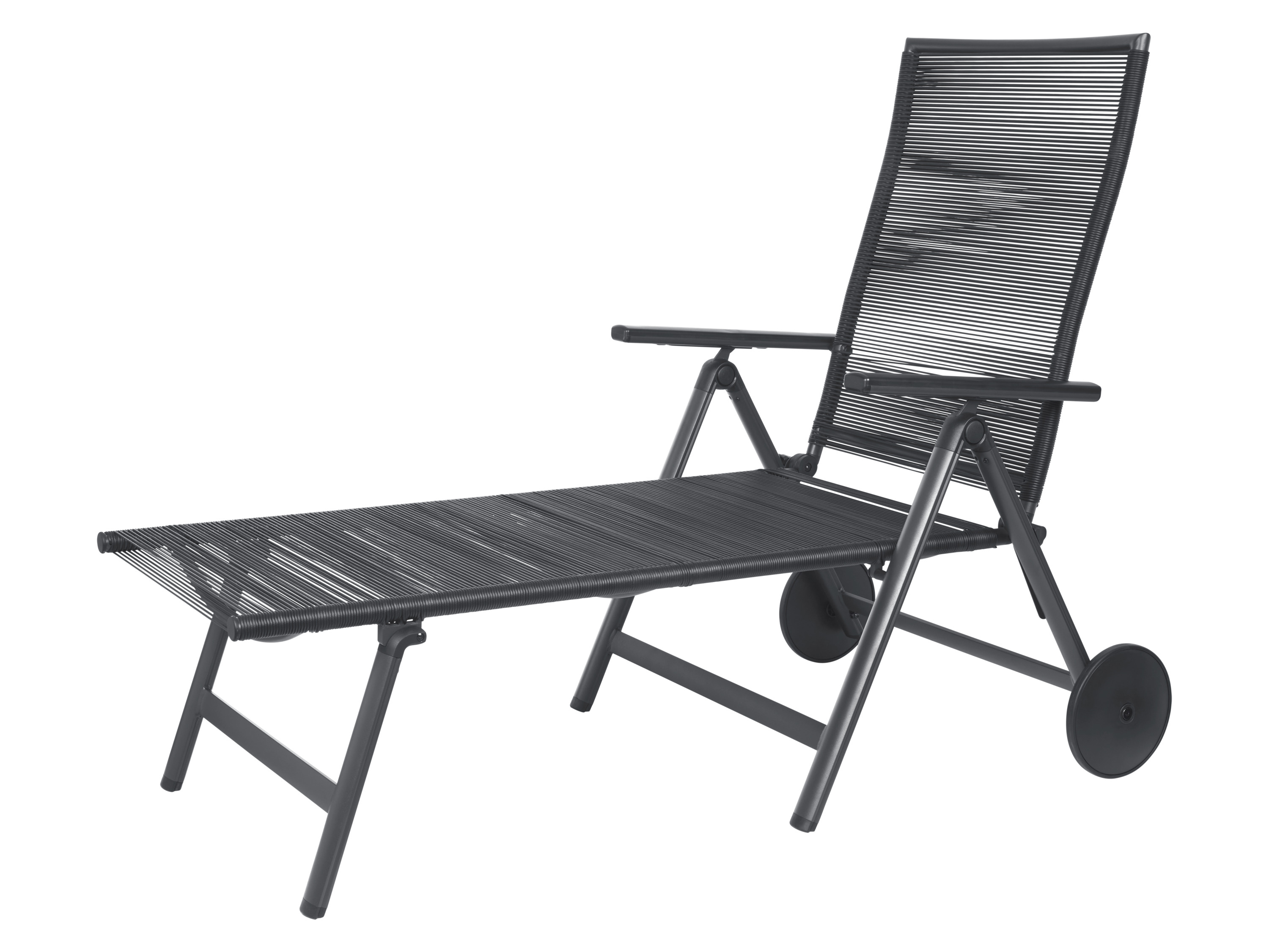 Thumbnail - LIVARNO home Rollliege »Miami« im Rope-Design, anthrazit