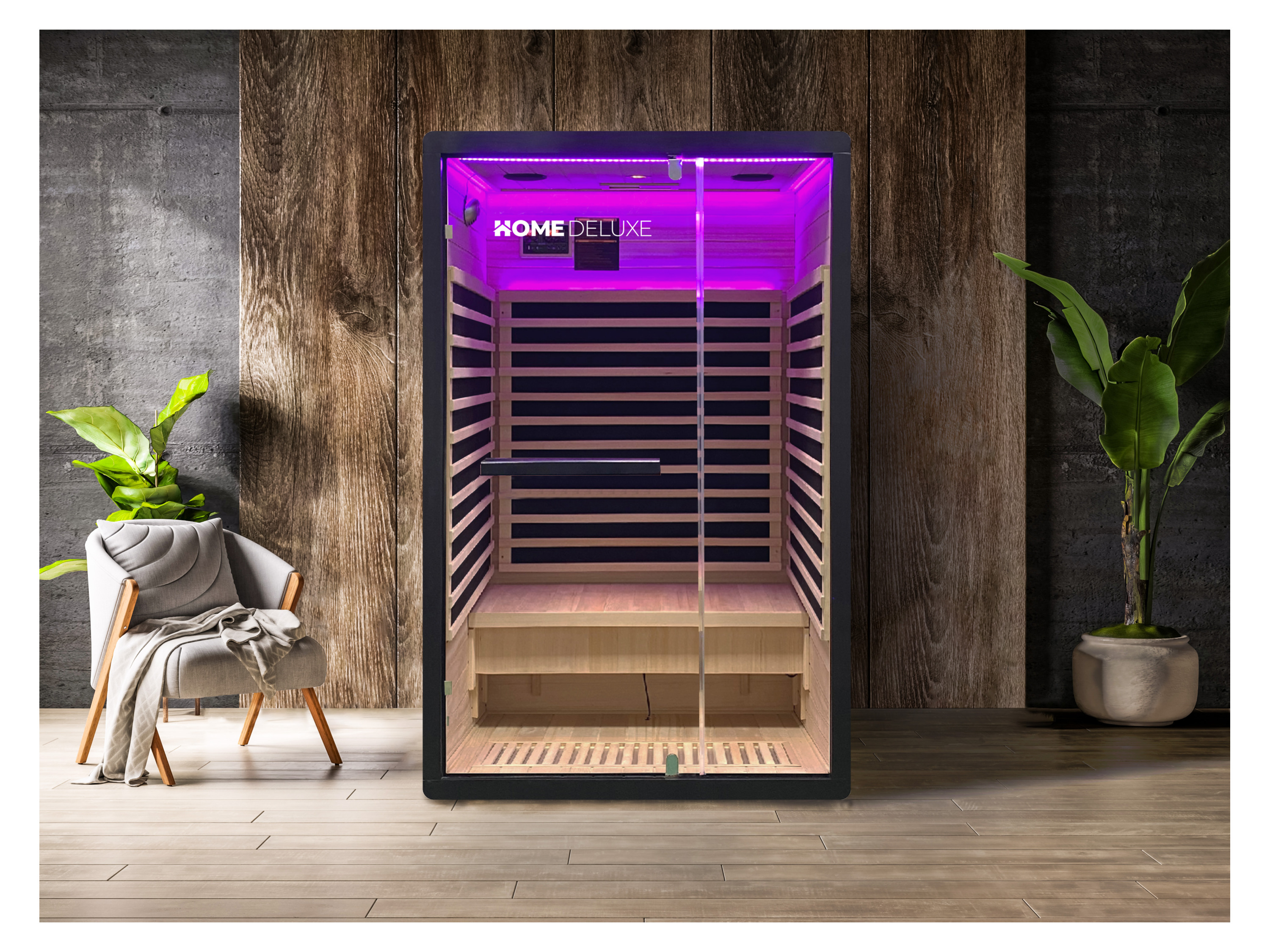 HOME DELUXE Infrarotkabine »NERO« (M) – Bild 2 von 4