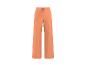 Damen-Palazzohose in Pfirsichfarbe mit Kordelzug in der Taille.