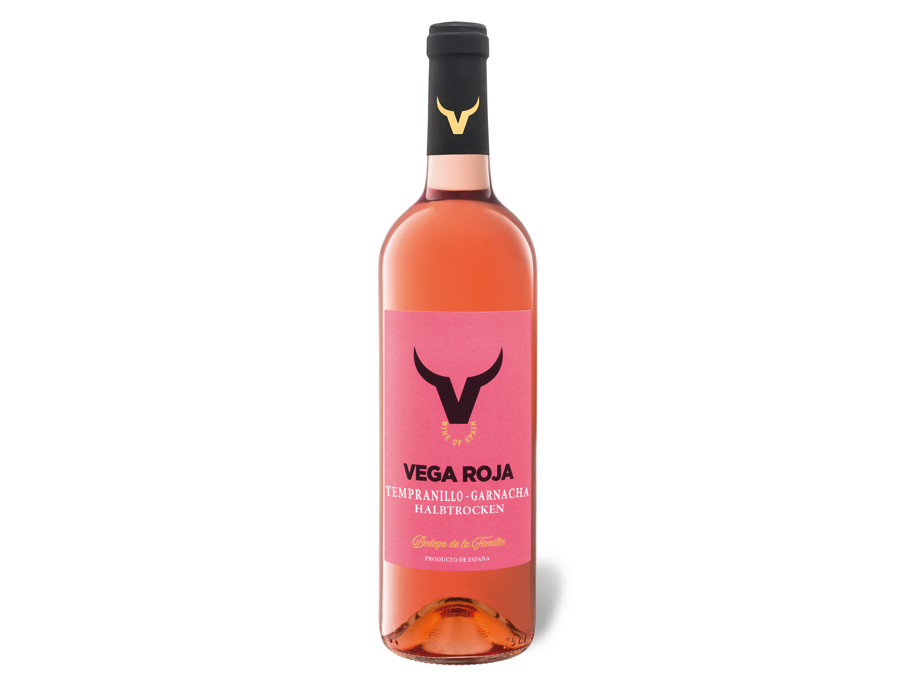 Vega Roja Tempranillo-Garnacha Valdepeñas DO halbtrocken, Roséwein 2021 Wein & Spirituosen Lidl DE