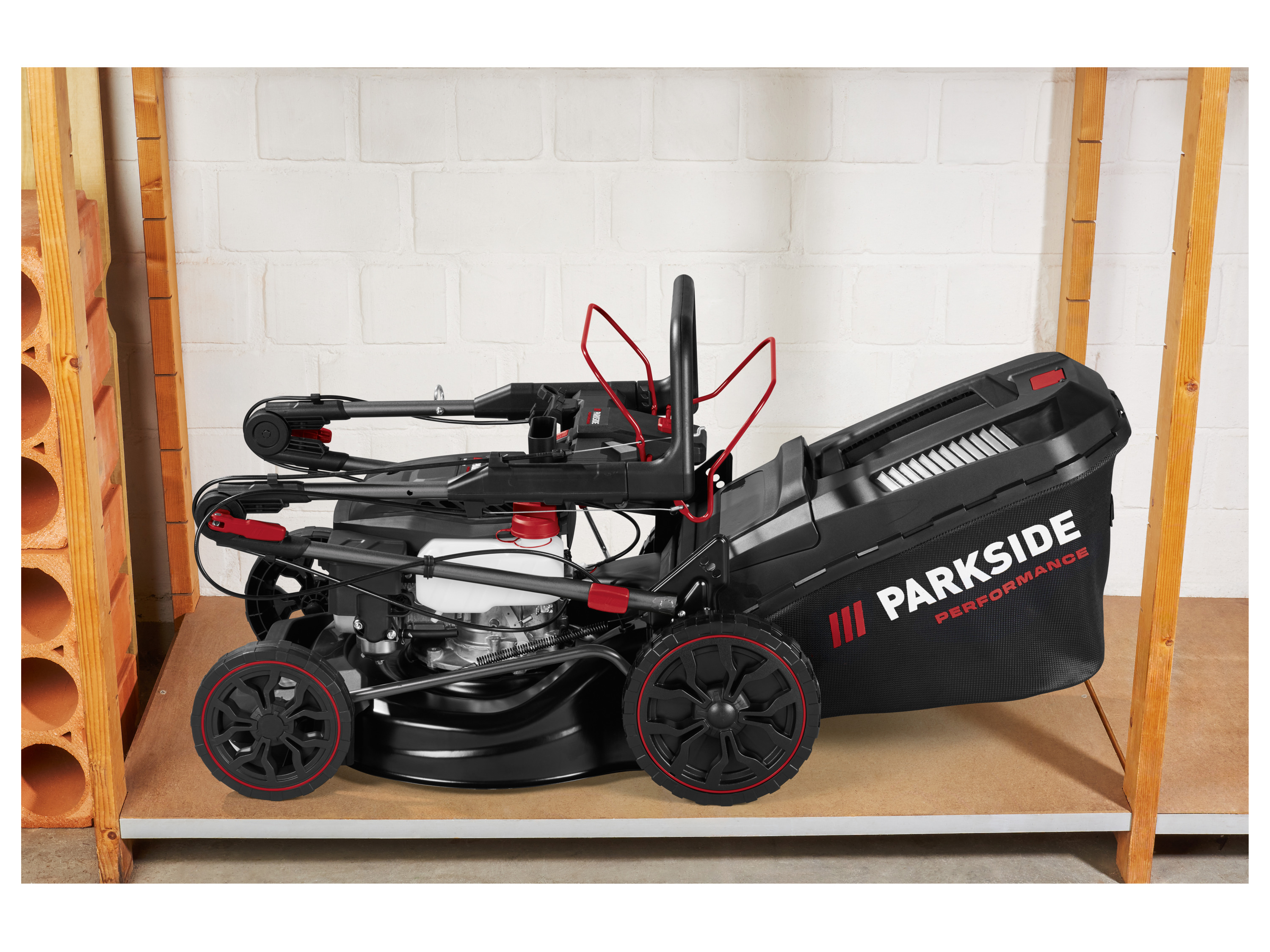 Thumbnail - PARKSIDE PERFORMANCE® Benzin-Rasenmäher »PPBRM 46 B2« mit Elektrostarter-Akku und Ladegerät