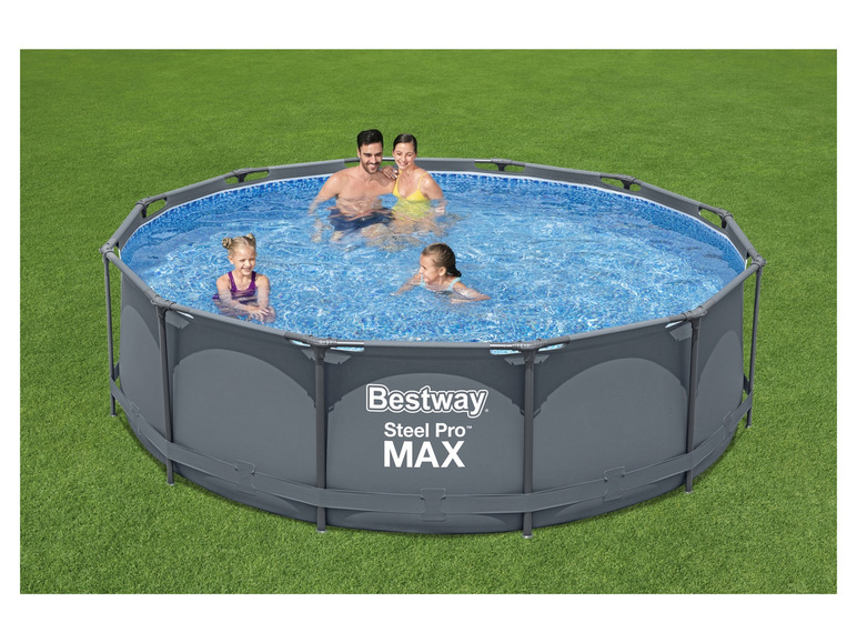 Gehe zu Vollbildansicht: Bestway Pool »Steel Pro Max«, Ø 366 x 100 cm - Bild 3