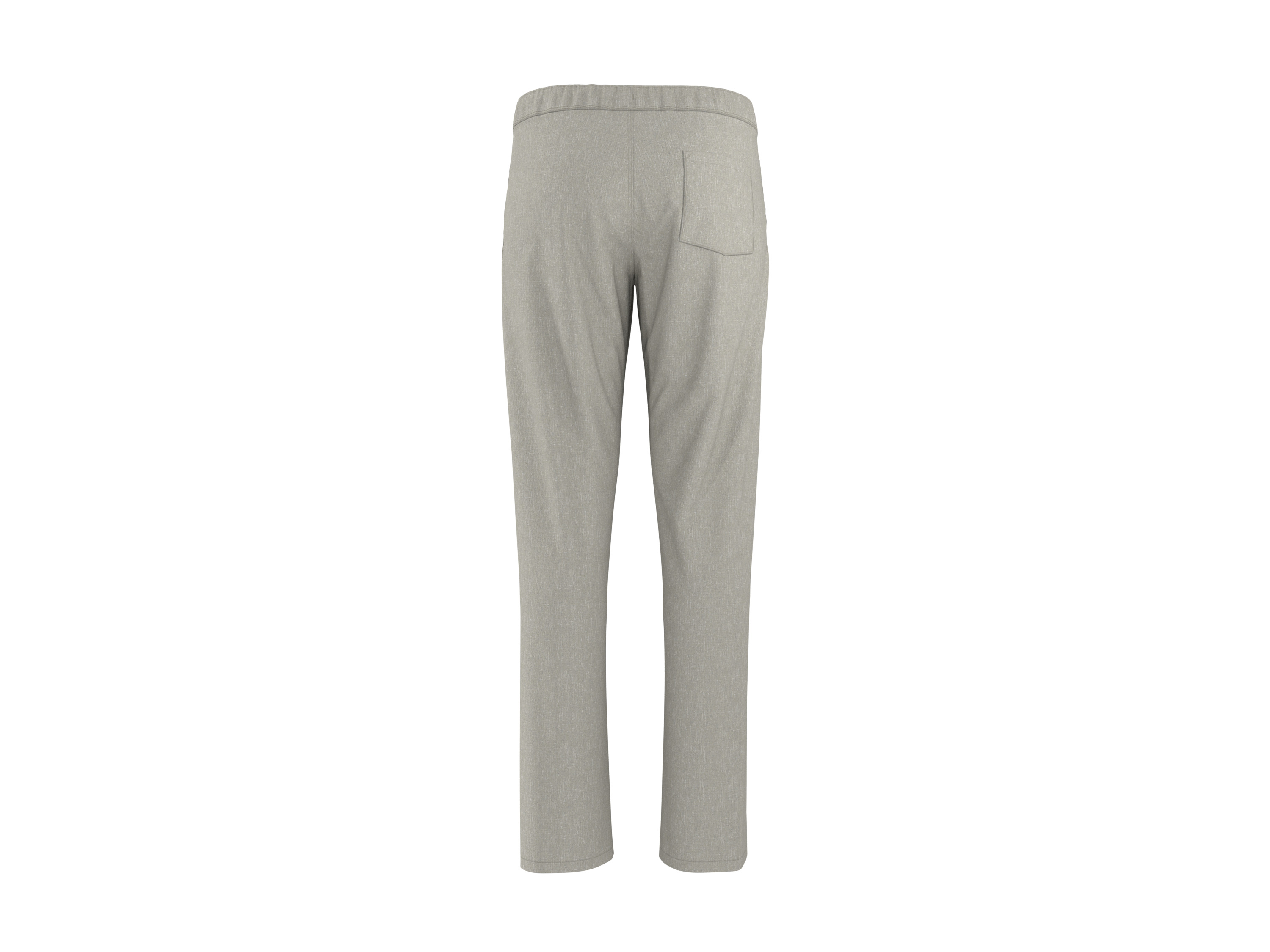 ESMARA MEN Herren Hose mit Leinen (Beige, XL (56/58)) – Bild 3 von 4