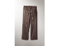 Braune Herrenhose mit elastischem Bund