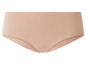 Beige Damen-Unterhose.